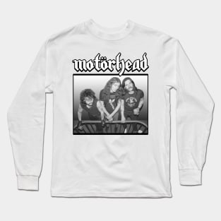 Motorhead White Black Long Sleeve T-Shirt